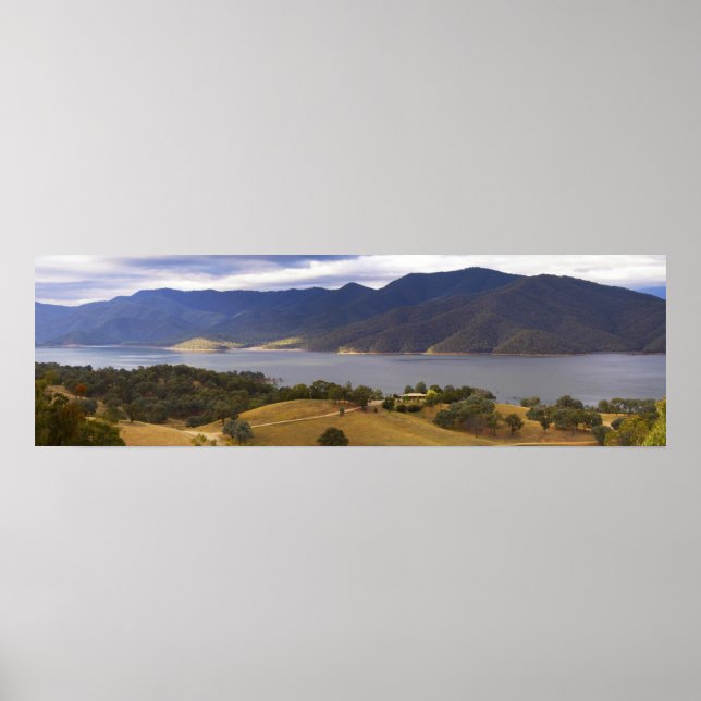 Mountain Bay Panorama 2 Poster (Front)