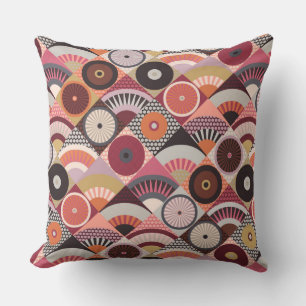 mountain berry throw pillow
