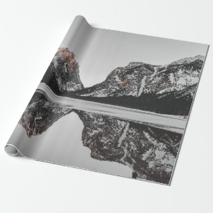 MOUNTAIN BESIDE LAKE WRAPPING PAPER