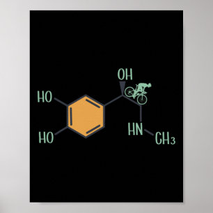 Mountain Bike Adrenaline Formula Downhill Biking M Poster
