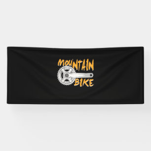 Mountain Bike Art Banner