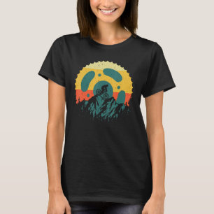 Mountain Bike Art For Men Women Cycling Trail Bike T-Shirt