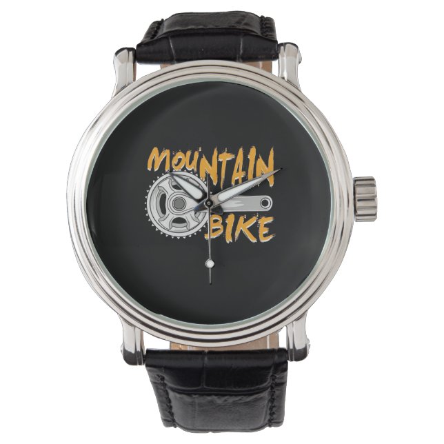 Mountain Bike Art Watch (Front)