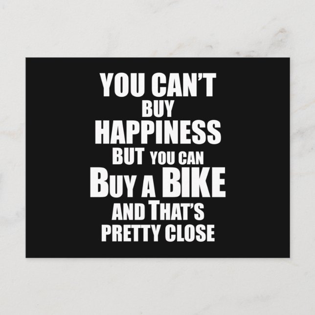 Mountain Bike Biking Bicycle Cycling MTB Gift Idea Postcard (Front)