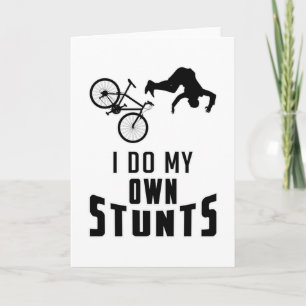 Mountain Bike Biking Bicycle Downhill Gift Idea Card