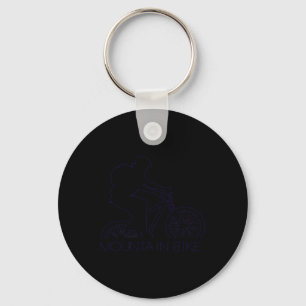 Mountain Bike Bmx Cool Bikers Gift Biking Top Tee Keychain