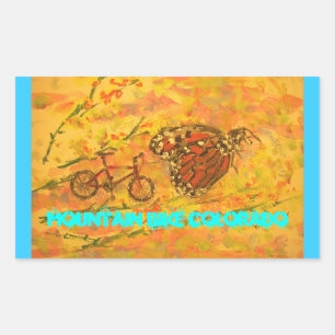 Mountain Bike Colorado Sticker