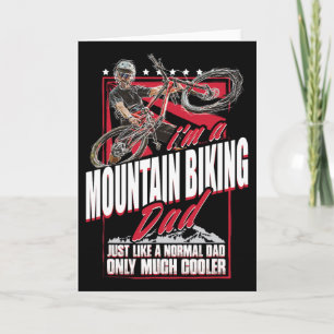 Mountain Bike Dad - Funny Biking Mtb Father's Day Card