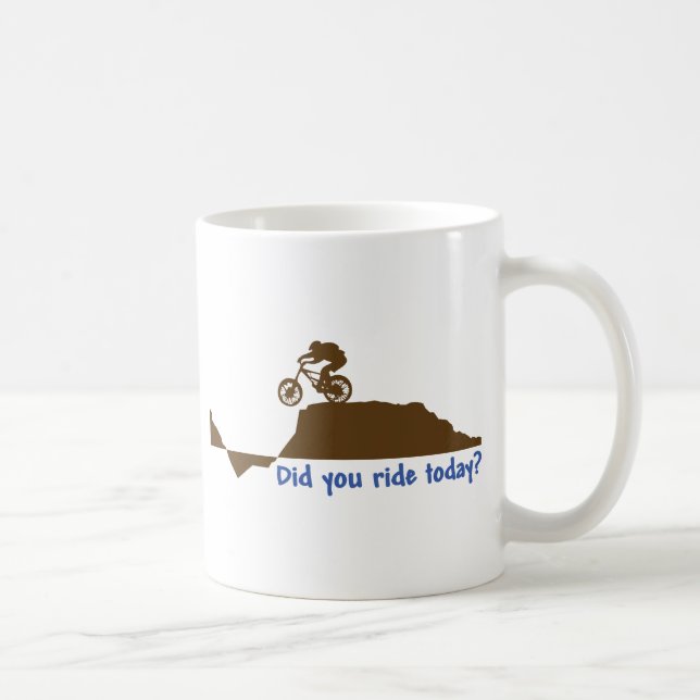 Mountain Bike - Day Ride Coffee Mug (Right)