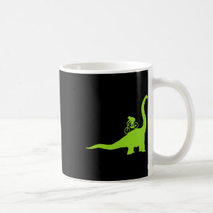 Mountain Bike Dinosaur Mtb Biker Cyclist Coffee Mug