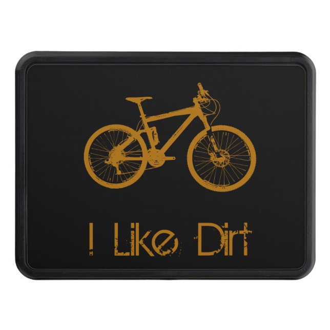 Mountain Bike Dirt Trailer Hitch Cover (Front)
