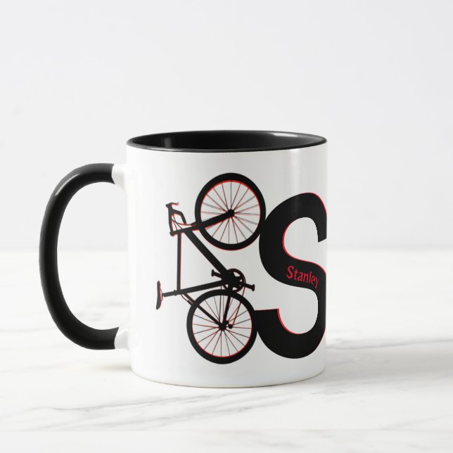 Mountain bike, downhill, bike mug (Left)