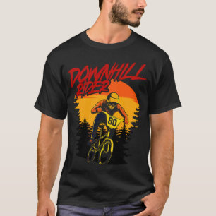 Mountain Bike Downhill Rider Cycling Bike MTB fema T-Shirt