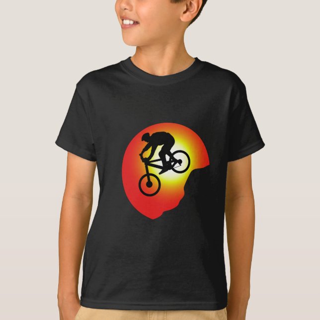Mountain Bike Downhill T-Shirt (Front)