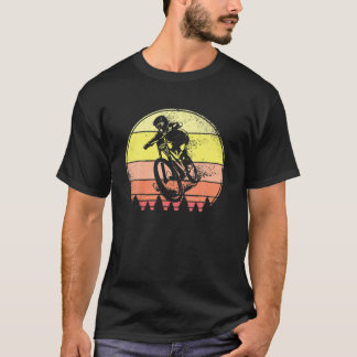 Mountain Bike Downhill Vintage MTB Mountainbike Bi T-Shirt