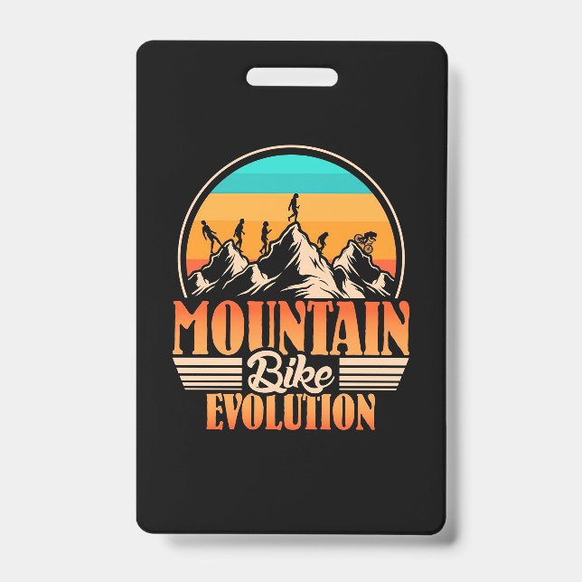 Mountain Bike Evolution Badge (Front)