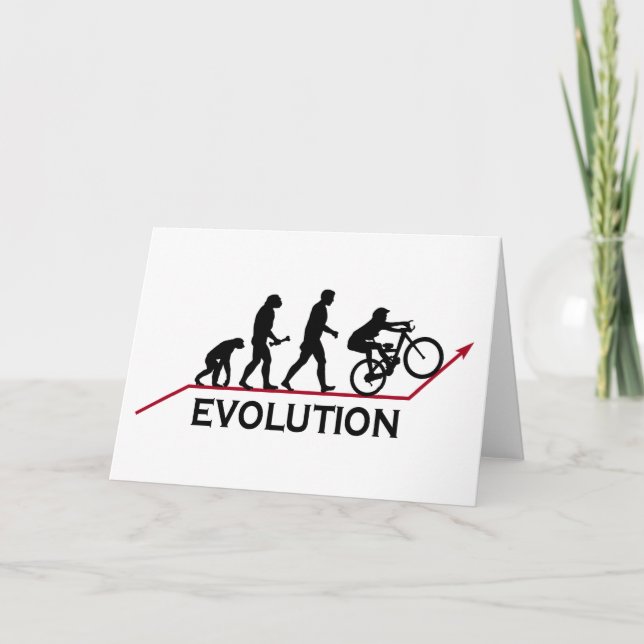 Mountain Bike Evolution Card (Front)