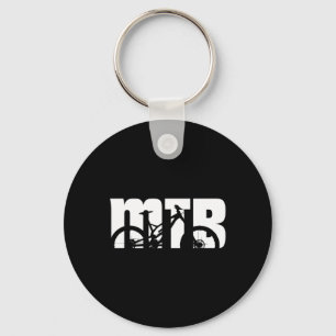 Mountain Bike For Men And Women Keychain