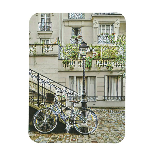 Mountain bike gifts magnet (Vertical)