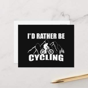Mountain Bike Humour - Funny Cycling Postcard