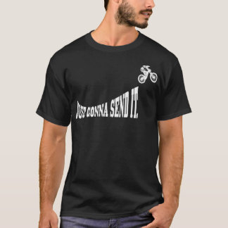 Mountain Bike Just Gonna Send It MTB Vintage Biker T-Shirt