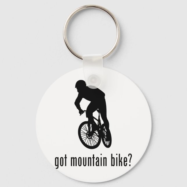 Mountain Bike Keychain (Front)
