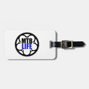 Mountain Bike Life Luggage Tag