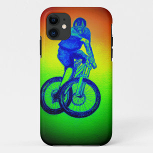 Mountain bike Llandegla mtb bmx iPhone 11 Case