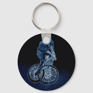 Mountain bike Llandegla mtb bmx Keychain