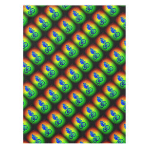 Mountain bike Llandegla mtb bmx Tablecloth