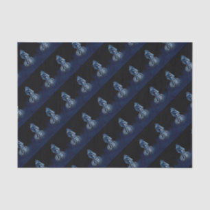 Mountain bike Llandegla mtb bmx Tissue Paper