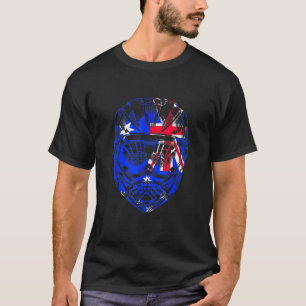 Mountain Bike Motorcycle Helmet Australia Flag T-Shirt