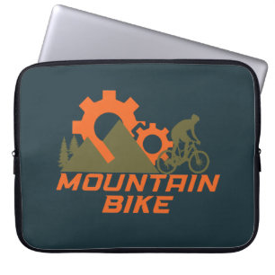Mountain bike mountainbike laptop sleeve