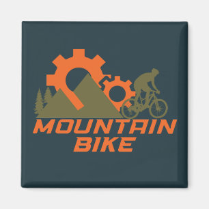 Mountain bike mountainbike magnet