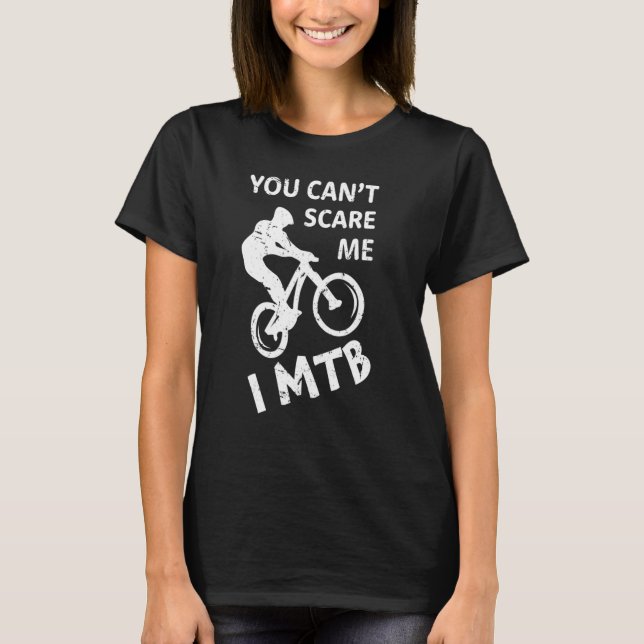Mountain Bike MTB Cycling Bicycle Riding Cyclist T-Shirt (Front)