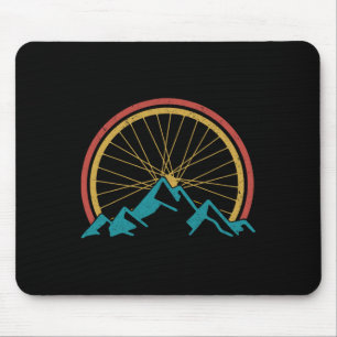 Mountain Bike Mtb Downhill Bicycle Cycling Gift Mouse Pad