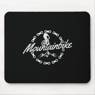 Mountain Bike - Mtb Downhill Biking Cycling Biker  Mouse Pad