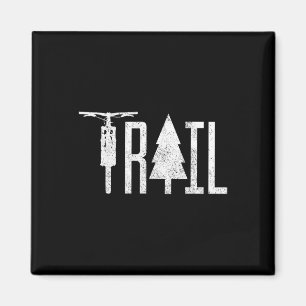 Mountain Bike Mtb Downhill Biking Cycling Trail Bi Magnet