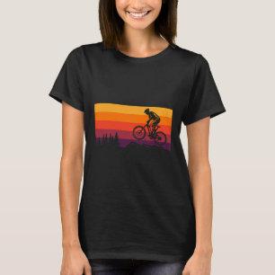 Mountain Bike Mtb Downhill Clic Vintage Biking T-Shirt