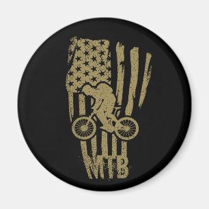 Mountain bike mtb rider magnet