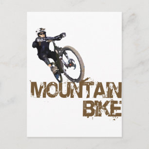 Mountain Bike Postcard