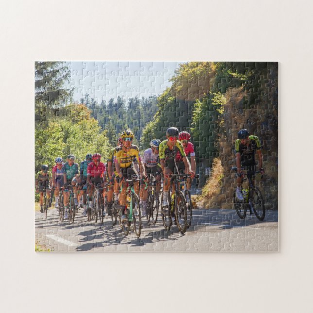 Mountain Bike Race Jigsaw Puzzle (Horizontal)