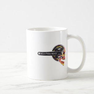 Mountain Bike - Skull Crankset Mountain Bike Mtb  Coffee Mug