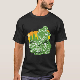Mountain Bike Terrain Mtb Cycling Bike Lover Bicyc T-Shirt
