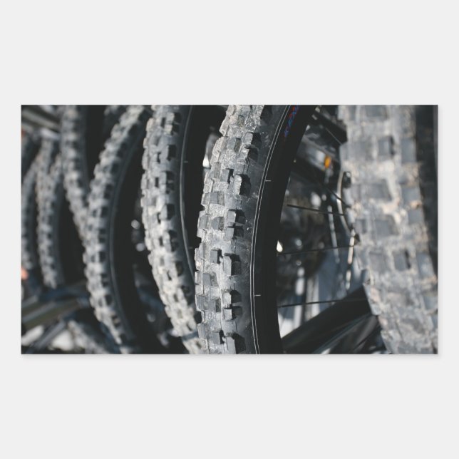 Mountain bike tires sticker (Front)