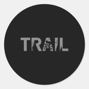 Mountain Bike Trail Riding Mountain Biking Mtb Cyc Classic Round Sticker