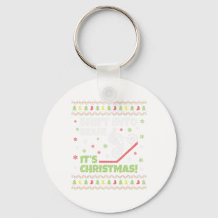 Mountain Bike, Ugly Christmas Style, Funny Keychain
