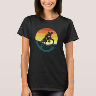 Mountain Bike Vintage Cycling Gear Biking T-Shirt