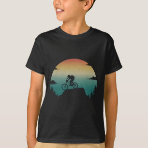 Mountain Bike Vintage Mtb Downhill Biking Cycling  T-Shirt