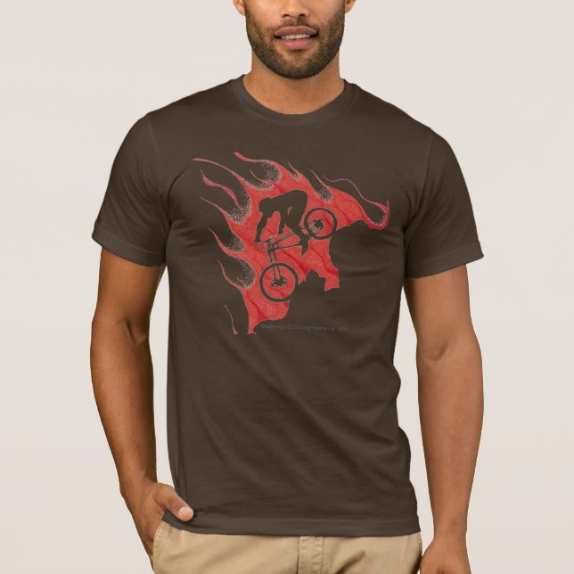 Mountain Biker T-Shirt (Front)